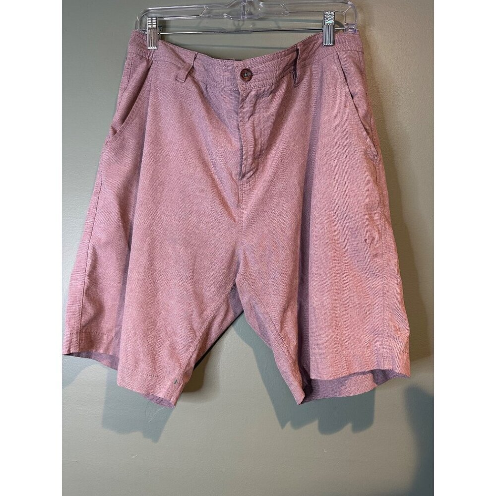 Vissla Upcycled Stretch Walkshorts Men’s Surf Skate Chino Size 34 preppy golf